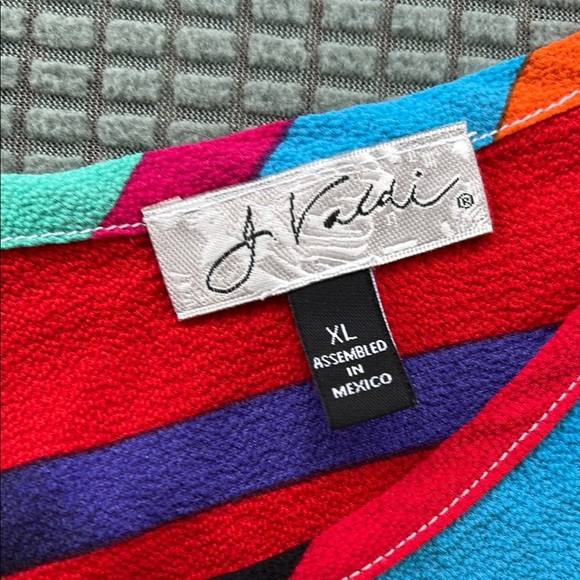 *host pick. Colorful Striped Swim Coverup - Picture 4 of 6